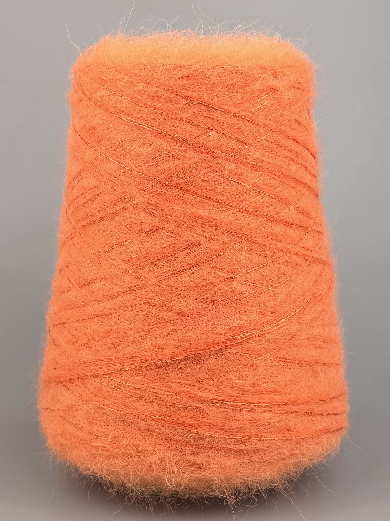 Zimpfer Wolle Selezione – Brushed-Garn aus Baby Yak und Kaschmir 340 m / 100 g col. Korall-Apricot foto 2